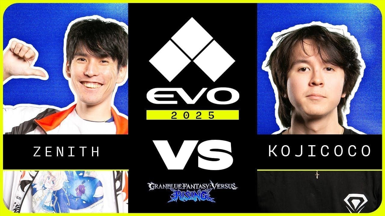 Evo 2025: Zenith vs Kojicoco | Granblue Fantasy Versus: Rising