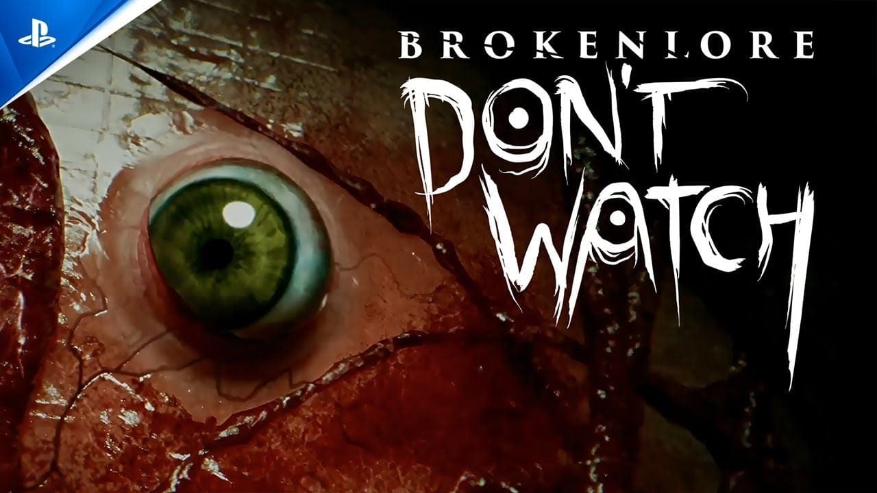 BrokenLore: Don't Watch - Release Date Trailer | PS5 & PS4 Games
