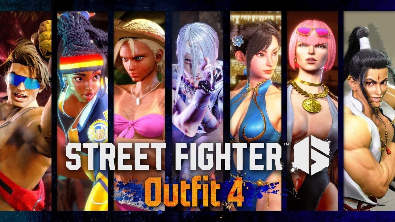 Street Fighter 6 – Trailer Costume 4 Luke, Jamie, Kimberly, Manon, A.K.I., Cammy, Chun-Li
