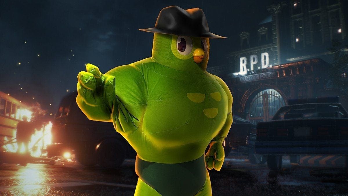 Resident Evil utilise la chouette de Duolingo comme arme biologique pour forcer Leon à apprendre l'espagnol