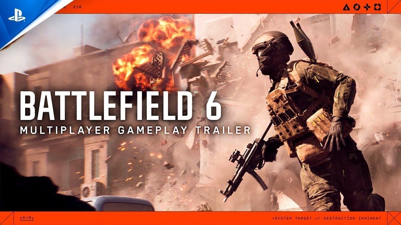 Battlefield 6 - Multiplayer Gameplay Trailer | PS5 Games