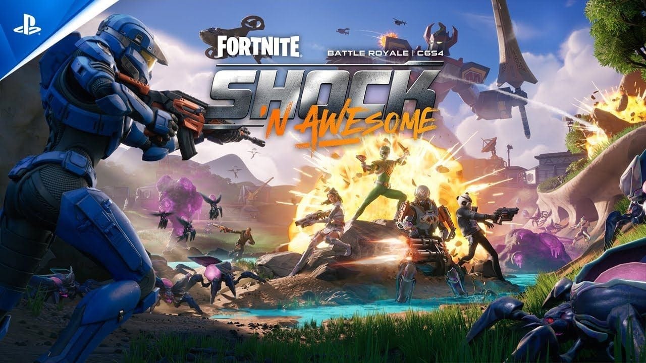 Fortnite - Battle Royale: Chapter 6 Season 4: Shock 'N Awesome - Hybrid Launch Trailer | PS5 & PS4