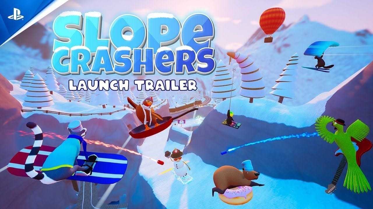 Slopecrashers - Launch Trailer | PS4 Games