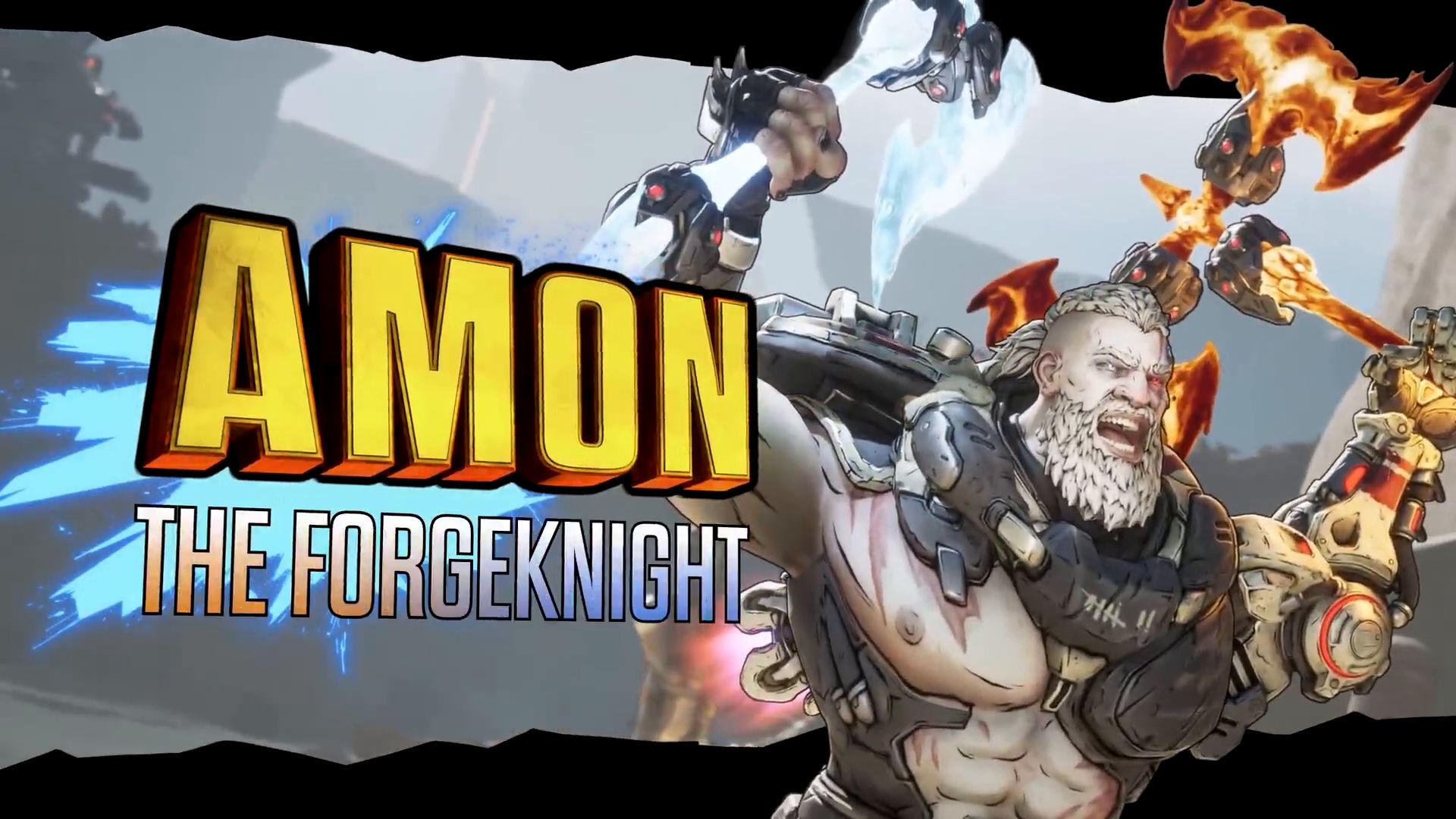 Amon déchiquette les ennemis avec de la glace et du feu dans un nouveau gameplay Borderlands 4