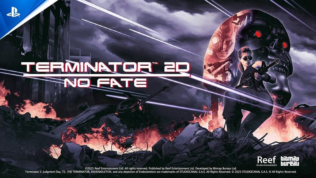 Terminator 2D: No Fate - PlayStation Exclusive Reveal: Game Overview Trailer | PS5 & PS4 Games