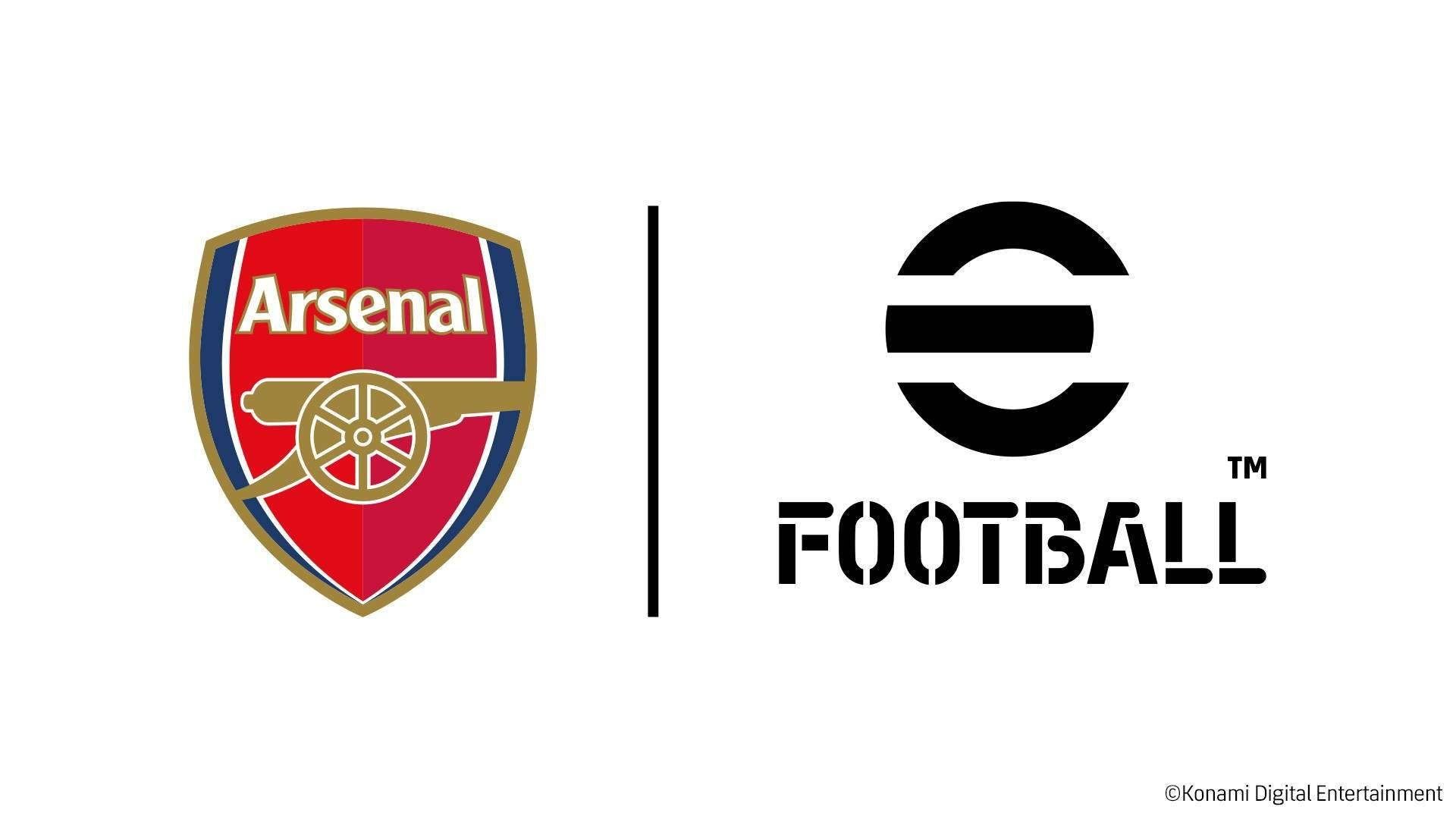 Arsenal prolonge le partenariat avec Konami pour eFootball - Playscope