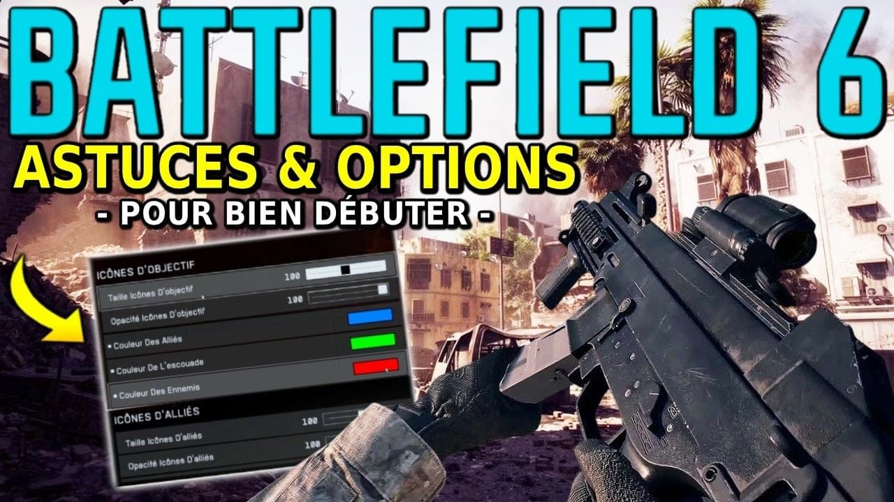 ASTUCES & OPTIONS À CHANGER dans la Bêta de Battlefield 6 (COMMENT BIEN DÉBUTER)