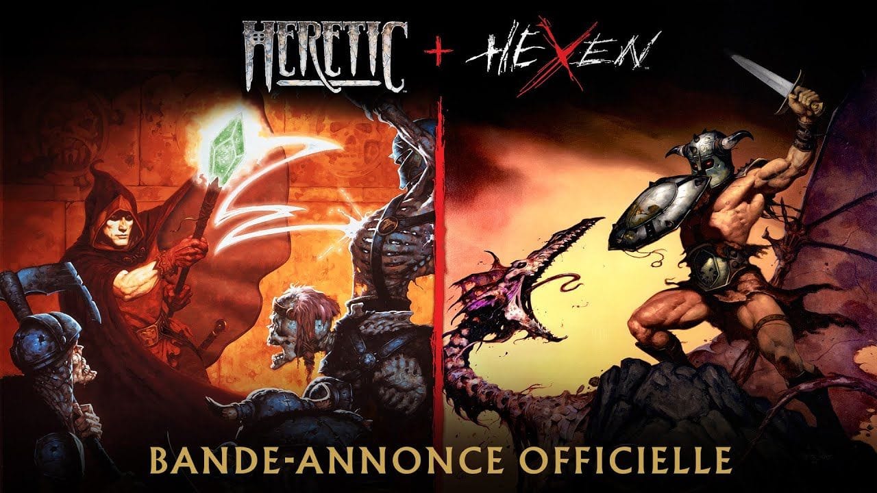 Bethesda annonce Heretic + Hexen, la réédition de deux DOOM-like remplie de nouveautés et disponible dès maintenant sur PC et consoles