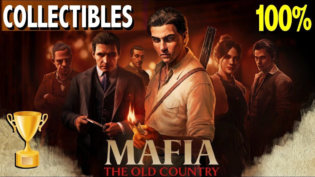 CHAPITRE 3 PIZZU COLLECTIBLES / OBJETS à COLLECTER - MAFIA THE OLD COUNTRY