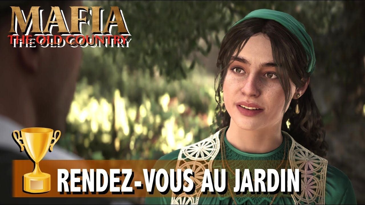 RENDEZ-VOUS AU JARDIN - RENCONTRER ISABELLA EN SECRET - TROPHÉE / SUCCÈS - MAFIA THE OLD COUNTRY
