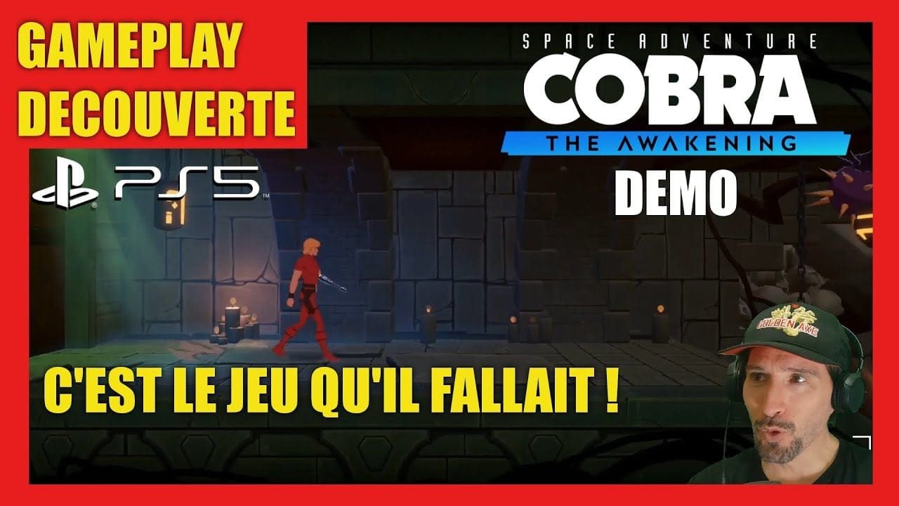 DEMO SPACE ADVENTURE COBRA THE AWAKENING PS5 - GAMEPLAY DECOUVERTE