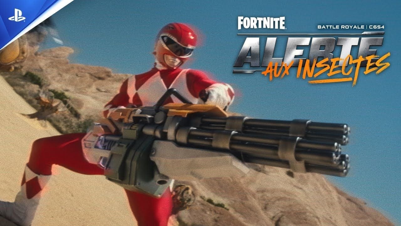Fortnite - Chapitre 6 - Saison 4: Alerte aux insectes - Power Rangers contre les insectes | PS5, PS4