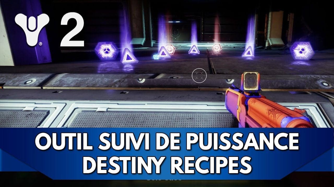 Destiny 2 FR : Outil Suivi Progression de Puissance - Destiny Recipes