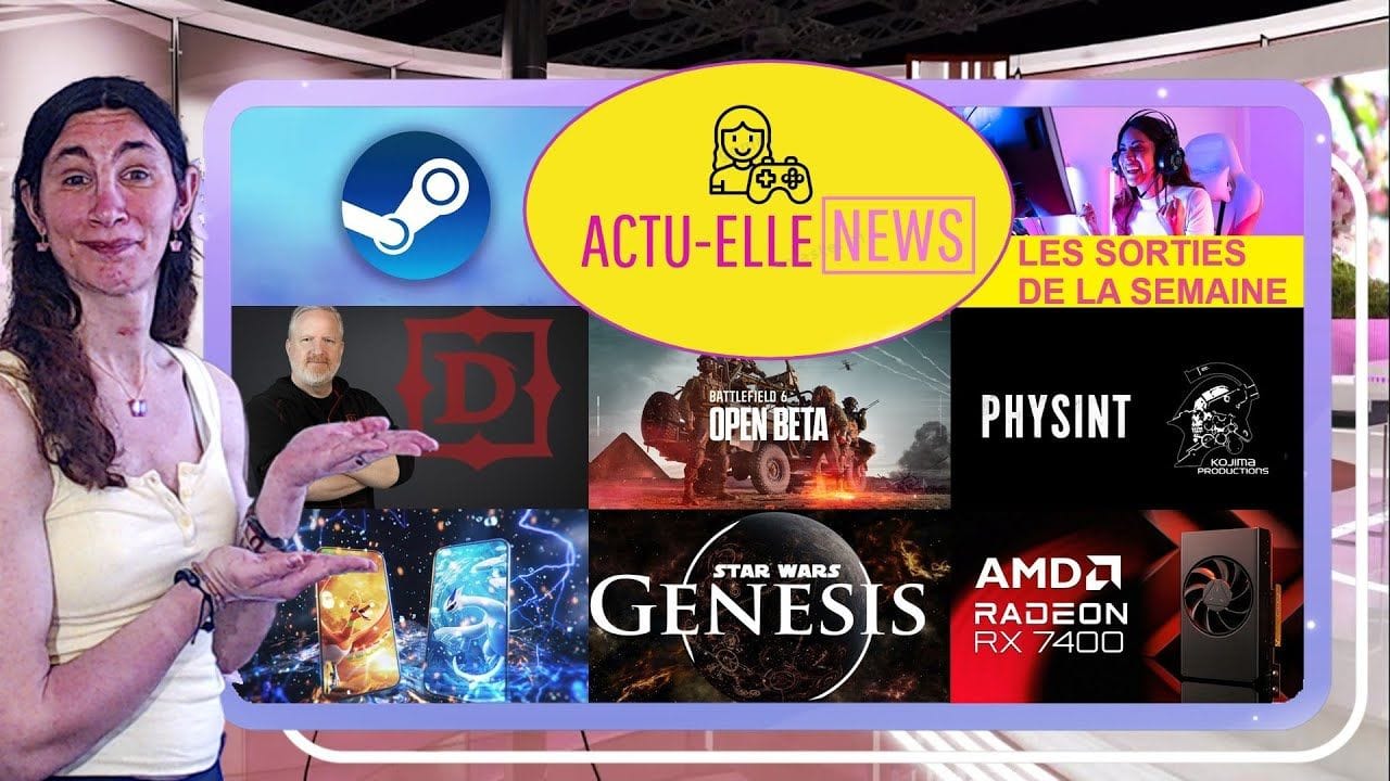 Actu Elle News 11 aout 2025(Les Sorties de la Semaine, BF6 , Diablo 4 et plus)
