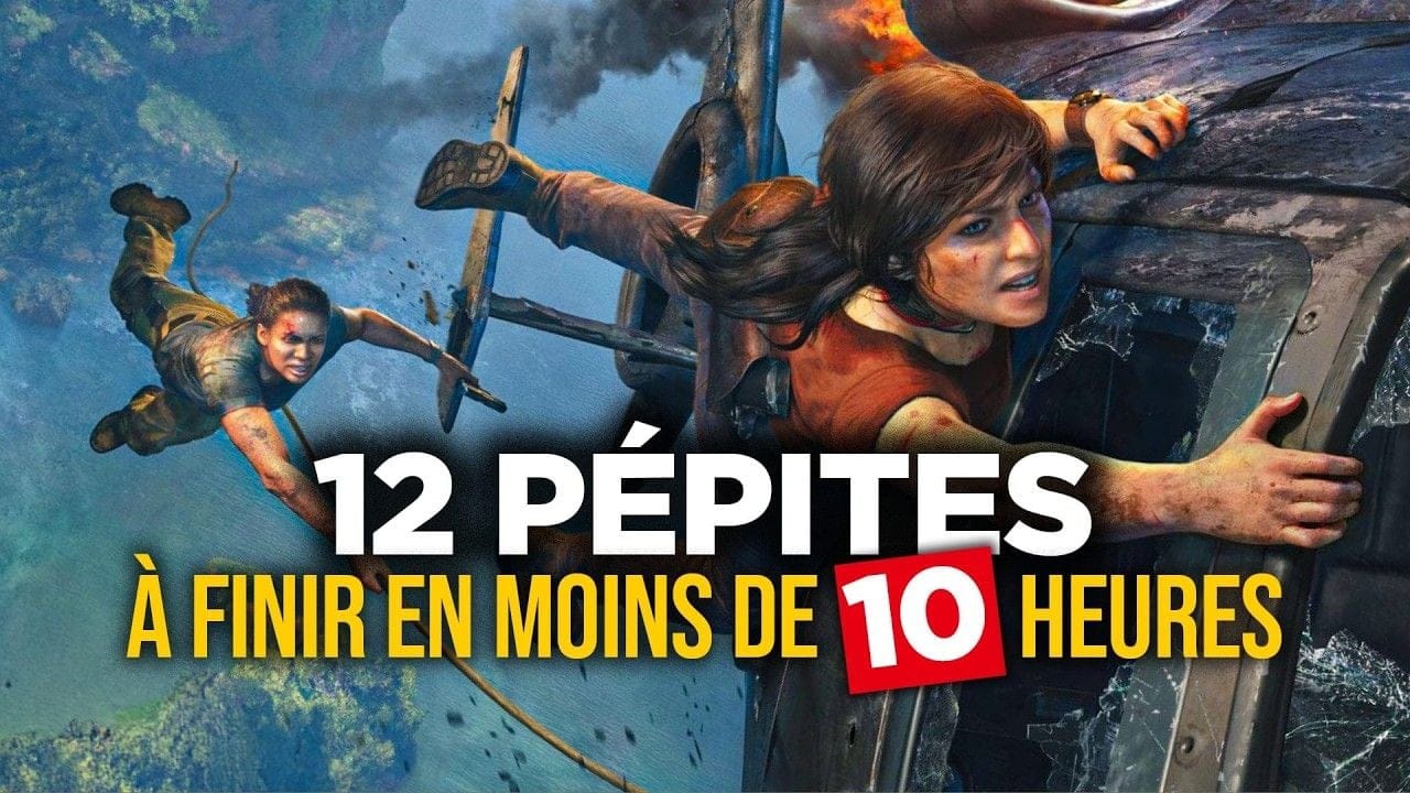12 EXCELLENTS JEUX qui se terminent en moins de 10H ! 🔥