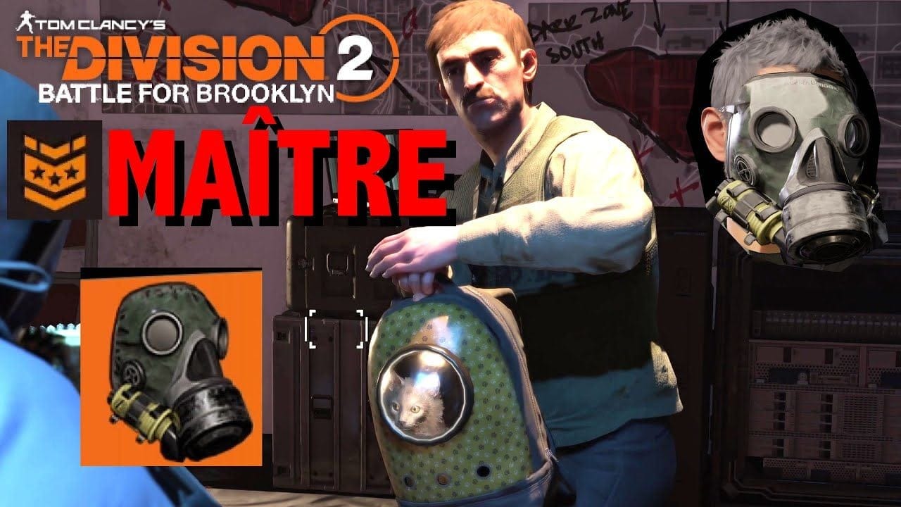 LE DIRECTEUR - POTOMAC EVENT CENTER MAÎTRE DIFFICULTÉ / Masque Bricoleur - THE DIVISION 2