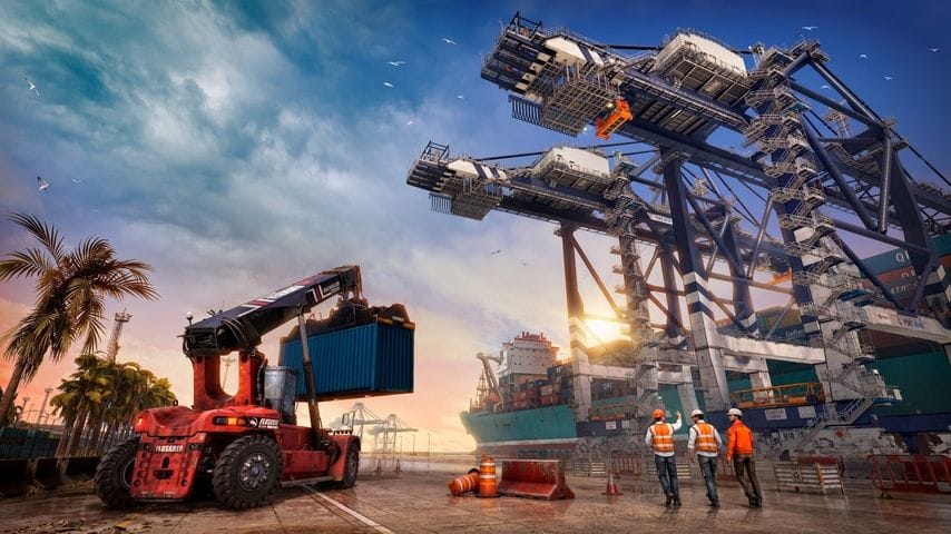 Docked : après Snowrunner, une simulation portuaire signée Saber Interactive