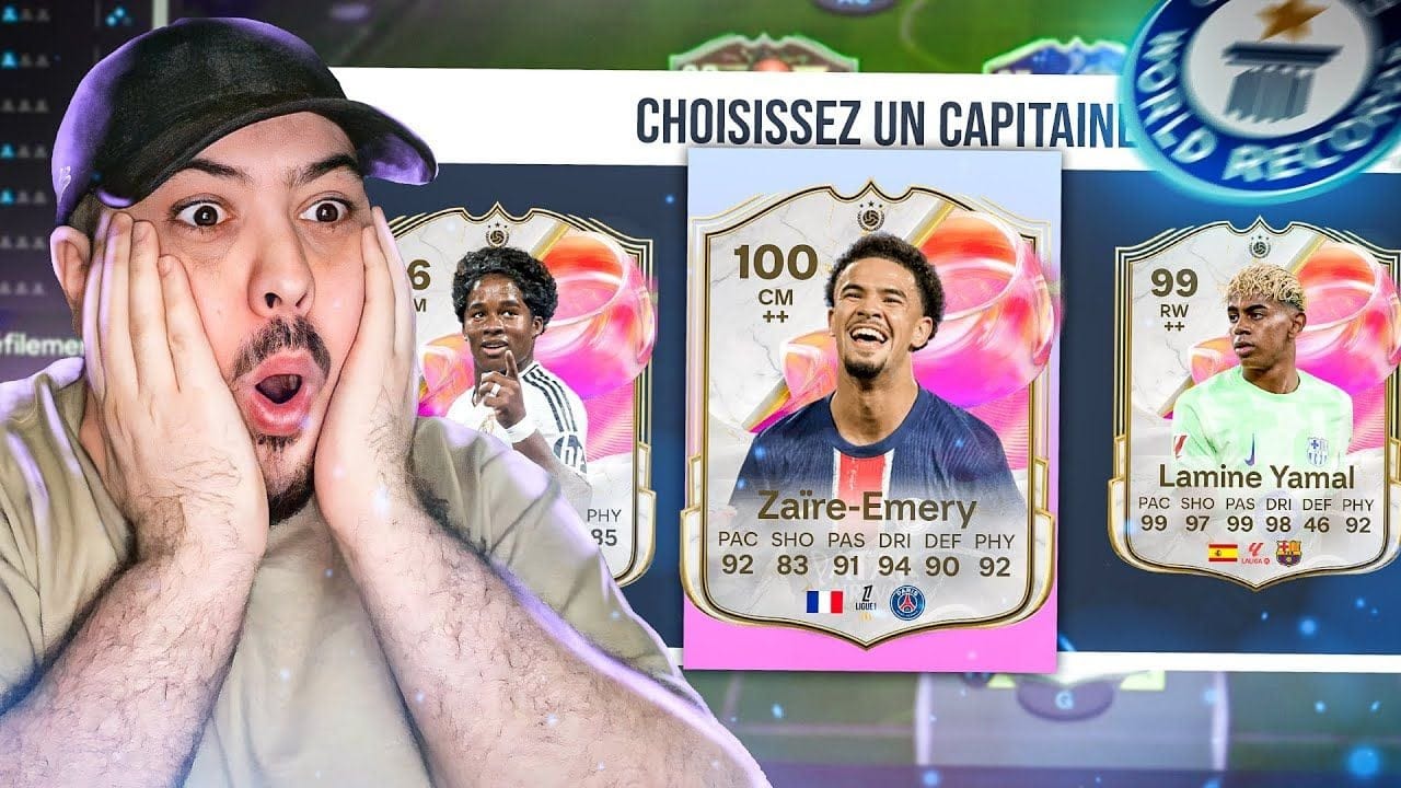 TENTATIVE INCROYABLE WORLD RECORD DRAFT 130 #154 sur FC 25 Ultimate Team