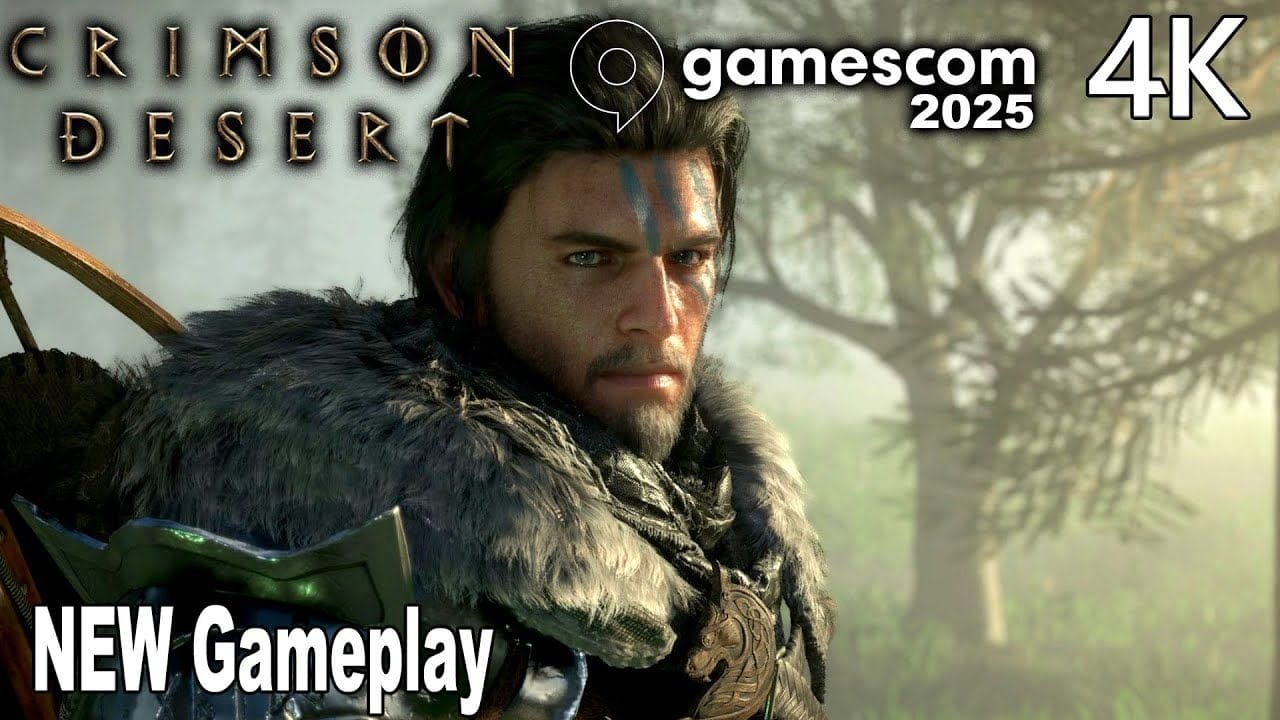Crimson Desert NEW Gameplay Demo 4K | gamescom 2025