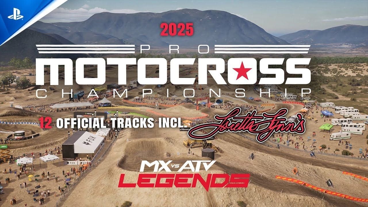 MX vs ATV Legends - 2025 AMA Pro Motocross Championship Release Trailer | PS5 & PS4 Games