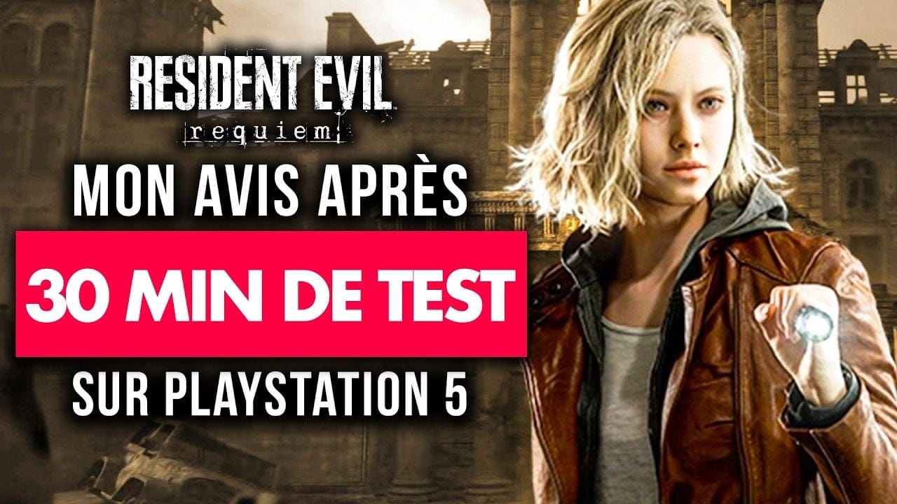 GAMESCOM 2025 : J'ai JOUÉ à RESIDENT EVIL REQUIEM sur PS5 et c'était STRESSANT 💀 Gameplay 4K60 FPS