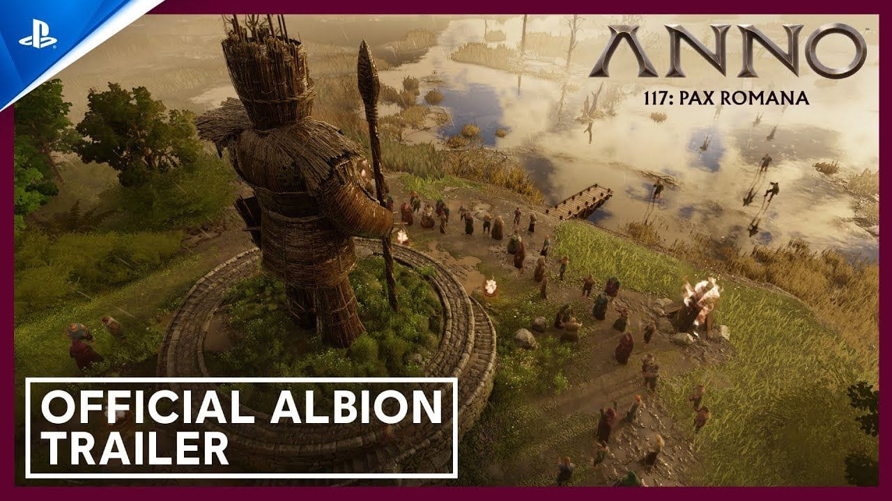 Anno 117: Pax Romana - Albion Trailer | PS5 Games