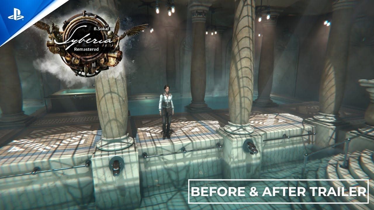 Syberia - Remastered - Before & After Trailer | PS5 Games