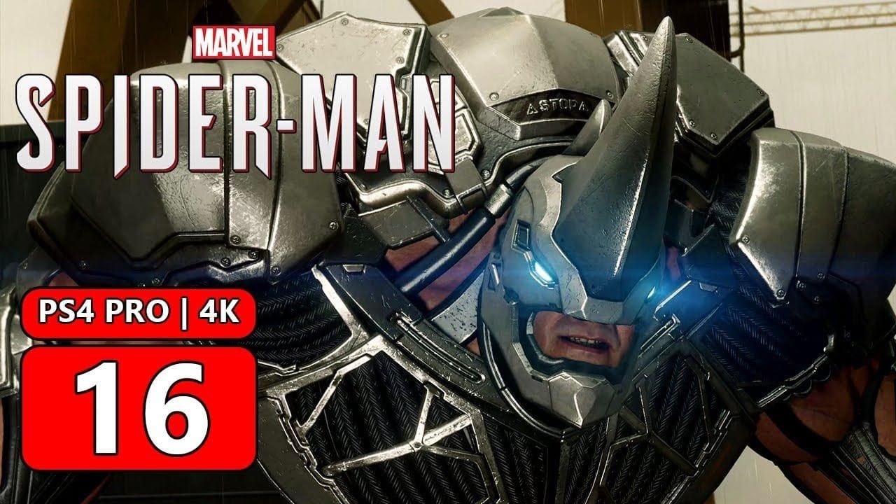 Spider-Man contre Rhino! | SPIDERMAN PS4 FR #16