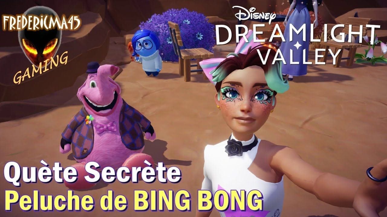 Disney Dreamlight Valley : Peluche de BING BONG / Quête secrète - Comment l'obtenir - Tous les Items