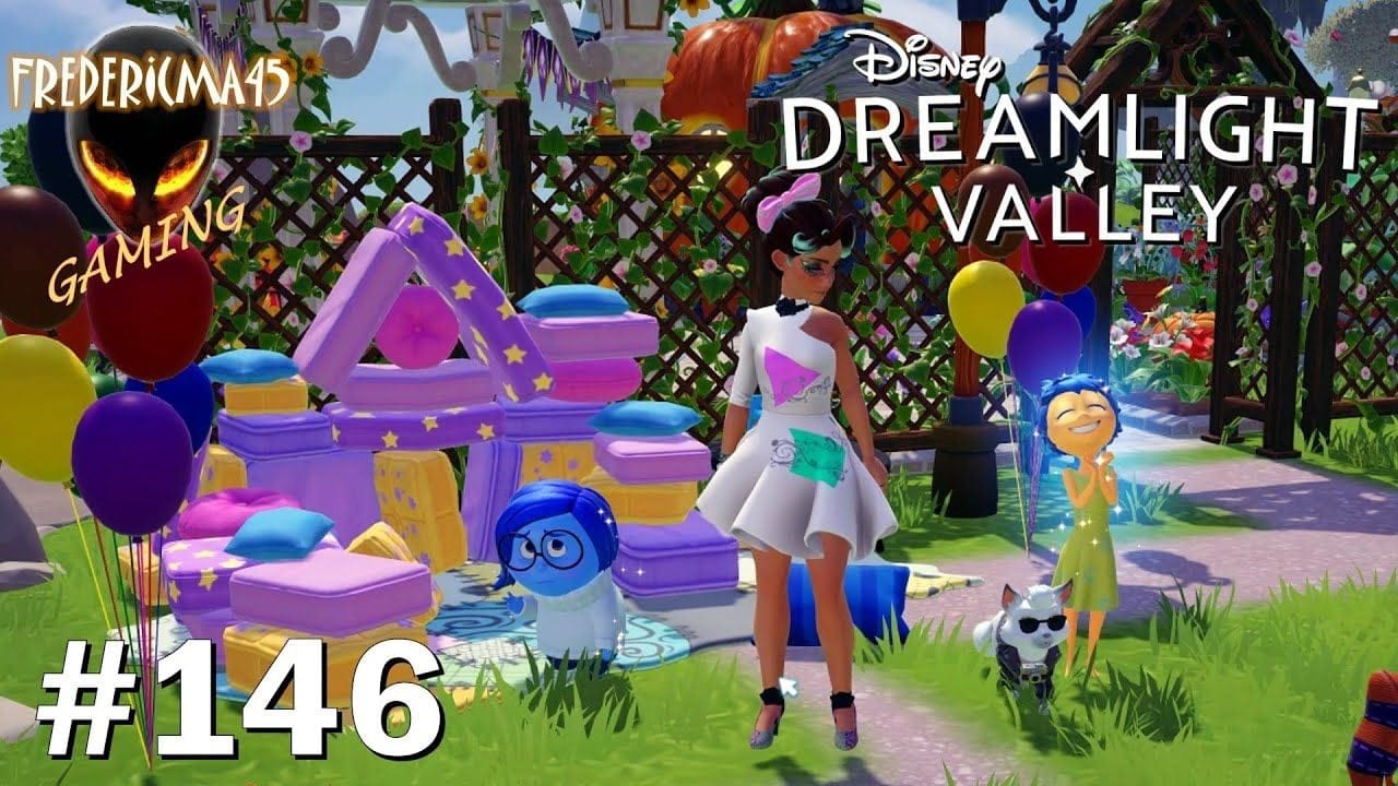 Disney Dreamlight Valley : Sautes d'Humeur & Forteresse de Tristesse JOIE et TRISTESSE Niveau 4 #146