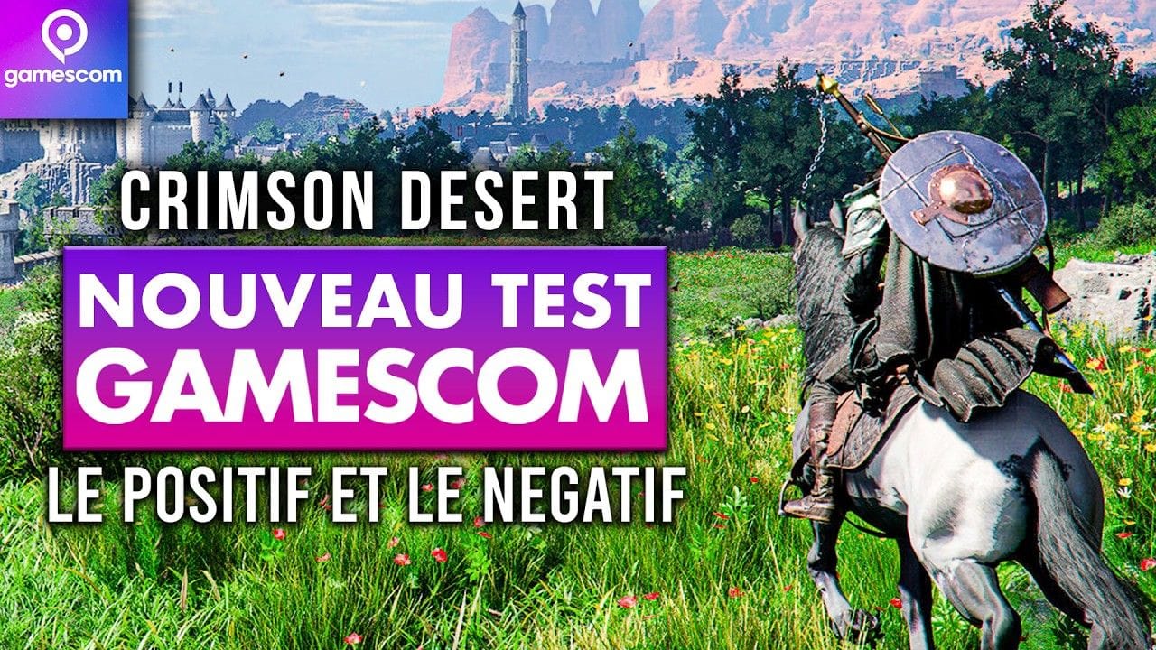 Gamescom 2025 : J’ai (RE)TESTÉ Crimson Desert et je suis PLUS MITIGÉ… 🤔 Avis et Gameplay PC