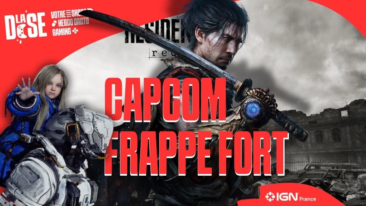 Capcom frappe FORT (on a joué à Resident Evil Requiem, Onimusha et Pragmata)