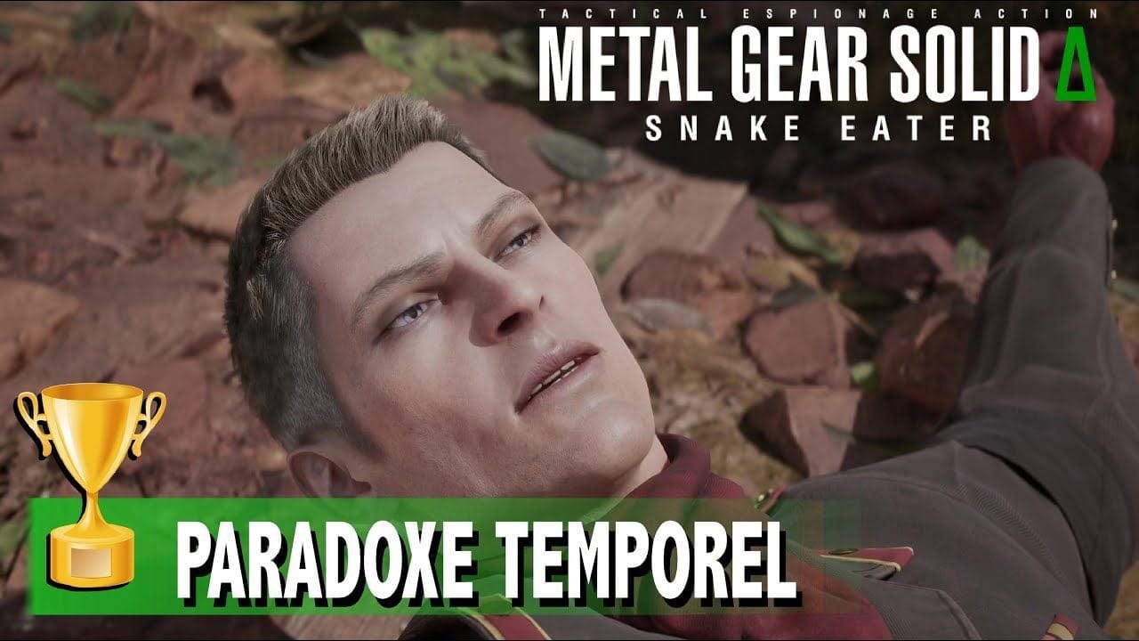 Créer le  PARADOXE TEMPOREL d'Ocelot - TROPHÉE / SUCCÈS - METAL GEAR SOLID DELTA SNAKE EATER