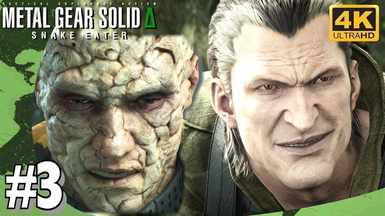 METAL GEAR SOLID DELTA SNAKE EATER - THE PAIN & THE FEAR BOSS FIGHT #3 4K Ultra RTX 5090