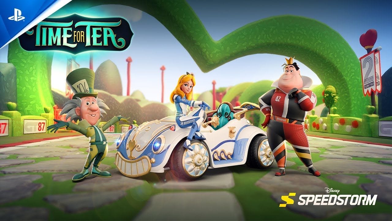 Disney Speedstorm - Alice in Wonderland Trailer | PS5 & PS4 Games
