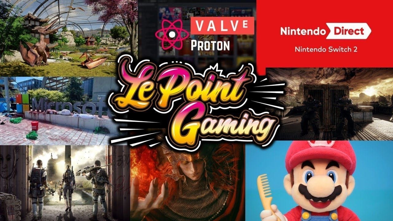 ACTU DU JOUR (28/08): VRAI NINTENDO DIRECT, JURASSIC PARK, GEEAR OF WAR, FILM ELDEN RING, VALVE etc.