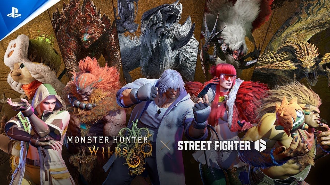 Street Fighter 6 x Monster Hunter Wilds - Collab Event Announcement Trailer | PS5 & PS4 Games