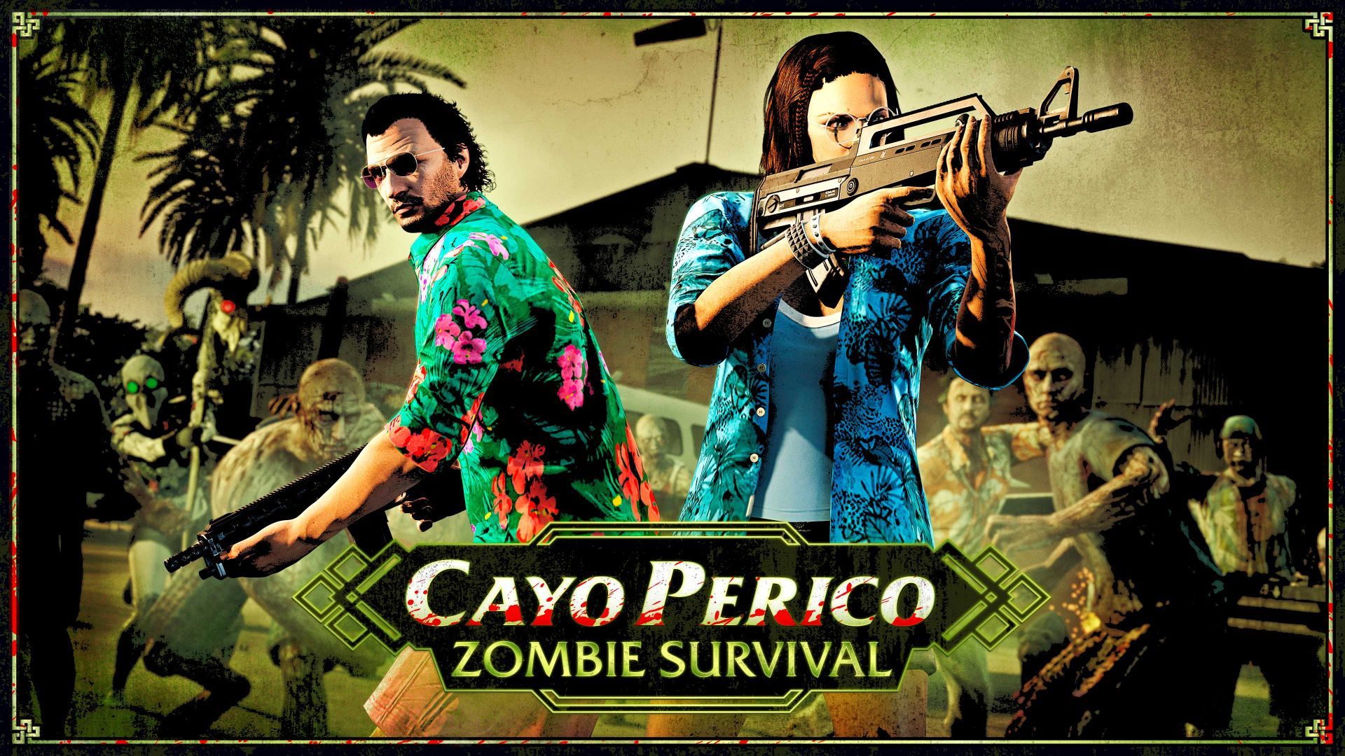 Battle Hordes of Undead in the New Cayo Perico Survival   - Rockstar Games