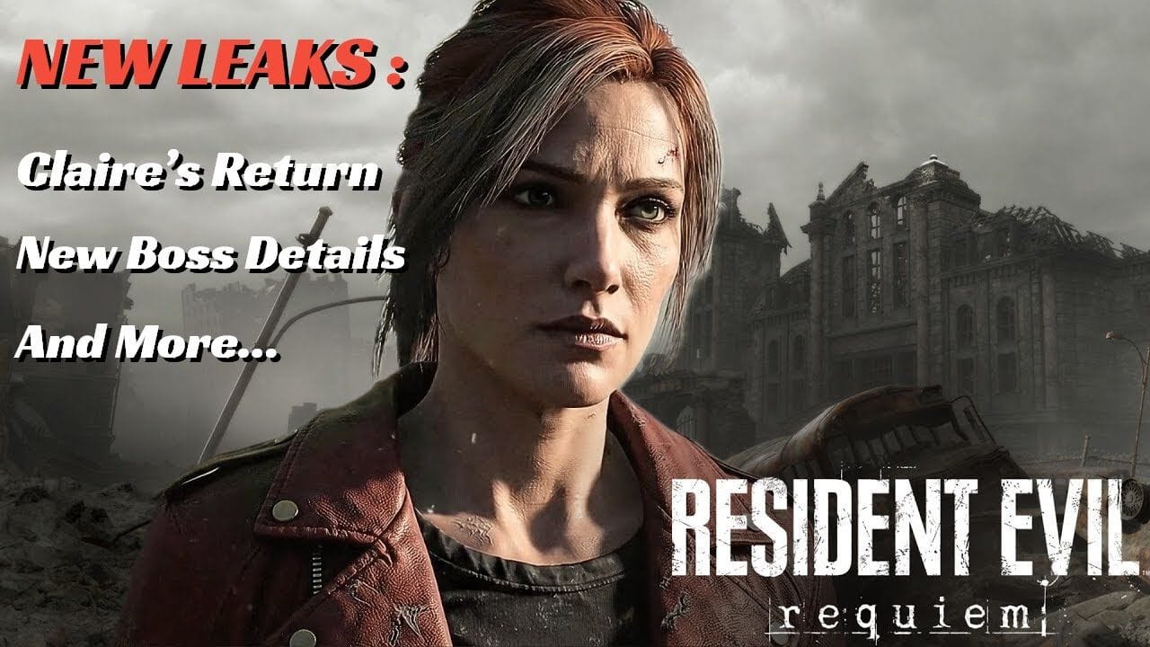 New Leak RESIDENT EVIL 9 REQUIEM || Claire Redfield de retour ?