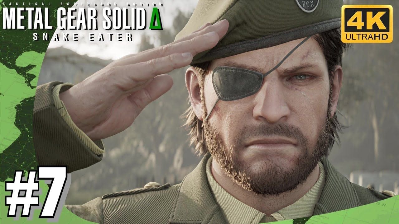 METAL GEAR SOLID DELTA SNAKE EATER FIN - THE BOSS Final Boss Fight #7 4K Ultra RTX 5090