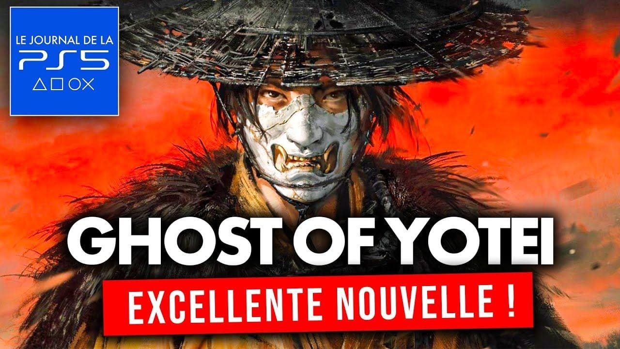 PS5 : PlayStation partage une BONNE NOUVELLE pour GHOST OF YOTEI ⭐️