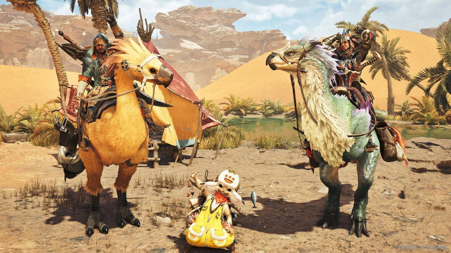 Une petite collaboration entre Monster Hunter Wilds et Final Fantasy XIV - Playscope