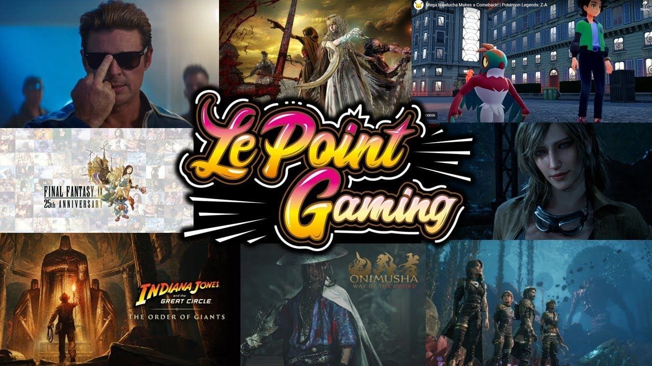 ACTU GAMING (31/08):  POKEMON Z-A, ELDEN RING, CLAIR OBSCUR, INDIANA JONES, FF9, METAL GEAR SOLID