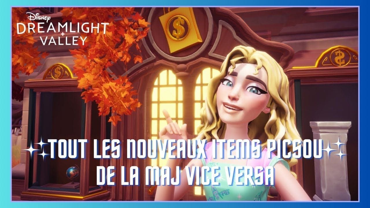 TOUT LES NOUVEAUX ITEMS CHEZ PICSOU DE LA MAJ VICE VERSA ✨🏰🧠