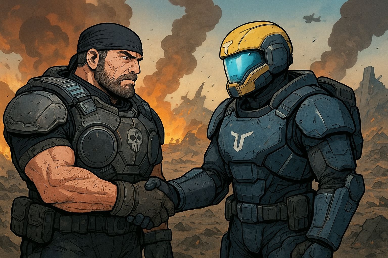 Microsoft et Sony mettent fin à la guerre des consoles sur les médias sociaux.