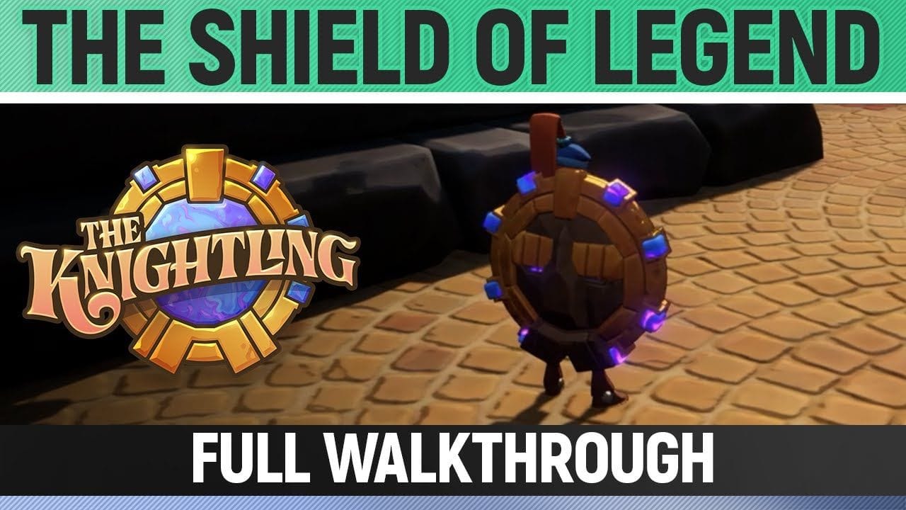 The Knightling - The Shield of Legend - Full Walkthrough