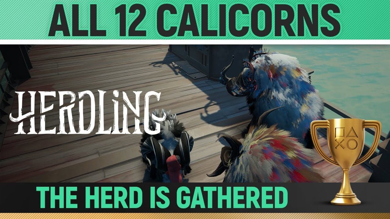 Herdling - All 12 Calicorns 🏆 The Herd Is Gathered Trophy / Achievement Guide