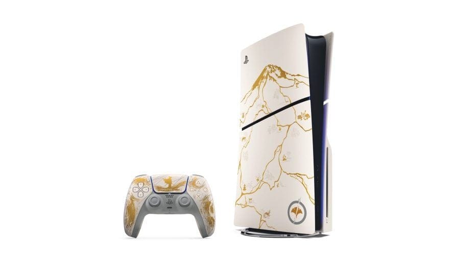 La PS5 édition limitée et la DuelSense aux couleurs de Ghost of Yotei sont maintenant disponibles en précommande