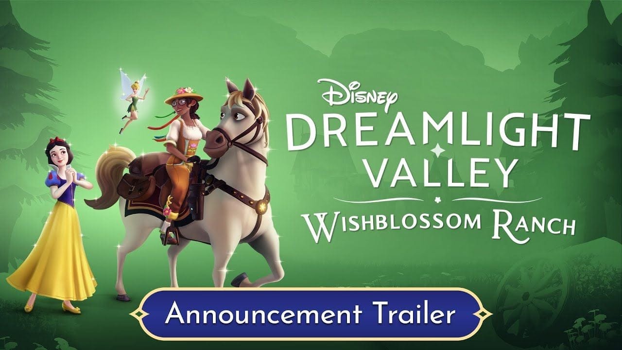 Disney Dreamlight Valley Wishblossom Ranch annoncé avec l'arrivée du cheval, voici toutes les nouveautés