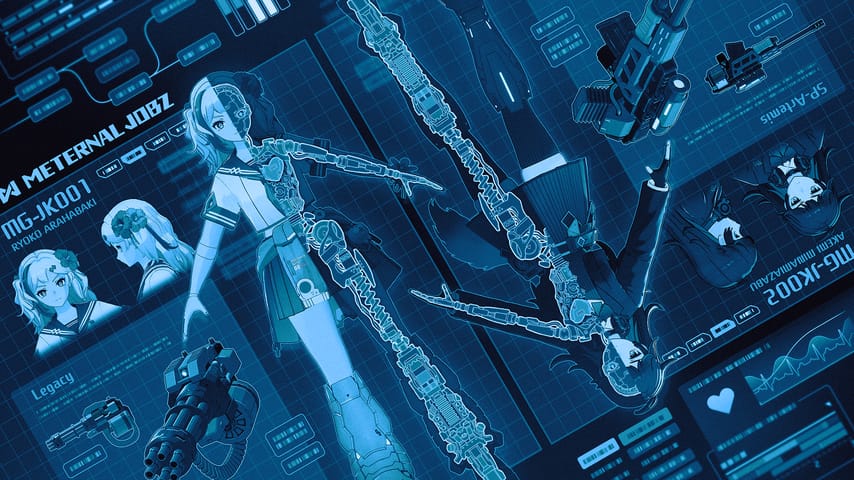 Full Metal Schoolgirl : deux terroristes en mini-jupe saccagent une respectable mégacorporation